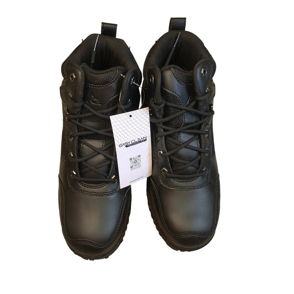 ACE Voyager II ST Work Boots Steel Toe Slip‎ Resistant Black 9.5 11 Wide NWT
